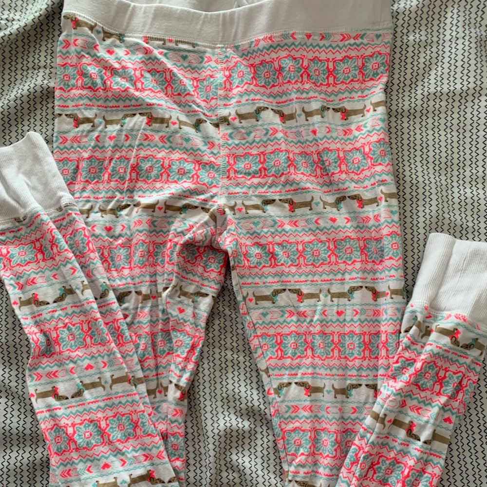 dog pattern leggings